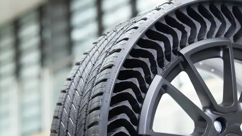 Todos los detalles acerca de Uptis o el neumático sin aire de Michelin