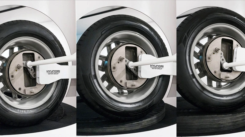 Uni Wheel, el invento del Grupo Hyundai que podría revolucionar los chasis de los autos eléctricos