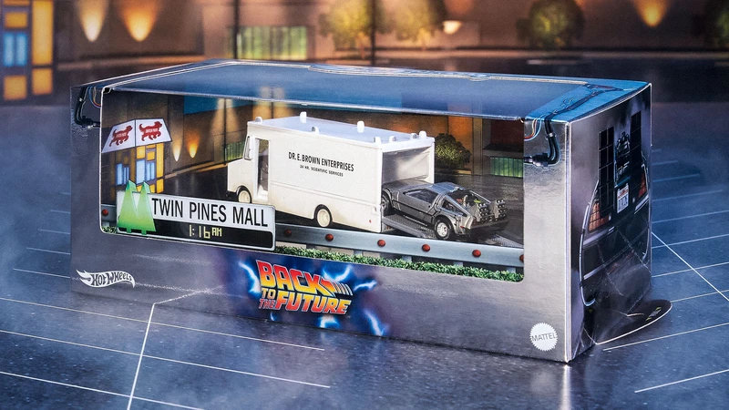Hot Wheels celebra así los 40 años de Volver al Futuro
