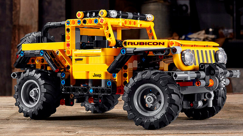 LEGO recrea toda la capacidad y emoción del Jeep Wrangler Rubicon