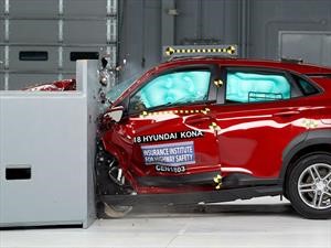Hyundai Kona 2018 consigue el Top Safety Pick + del IIHS