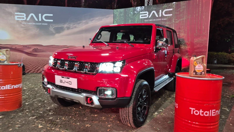 BAIC BJ40 retorna a Chile con ligeros cambios