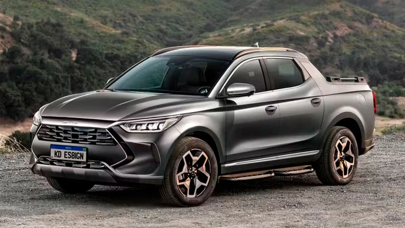 La nueva pick-up compacta de BYD podría salir de China