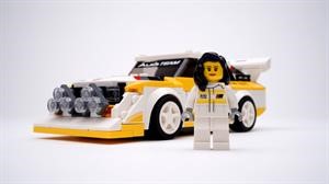 Audi y Lego homenajean a la primera mujer que ganó una prueba del WRC
