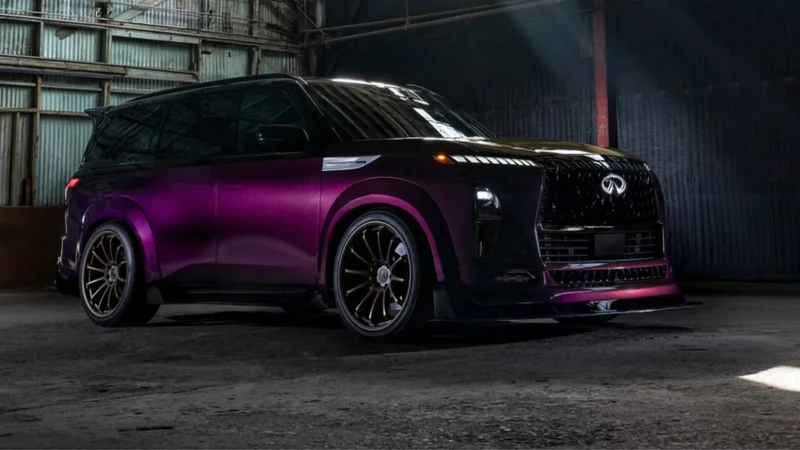 Infiniti QX80 R-Spec, una SUV de lujo con el motor del GT-R ¡El verdadero Godzilla!