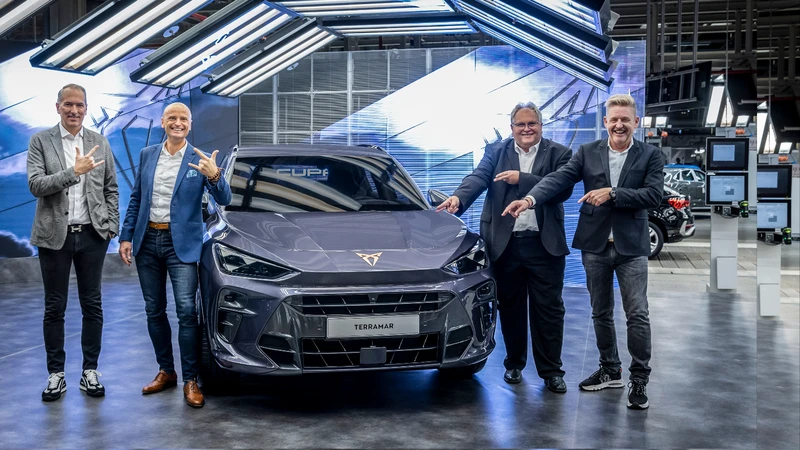 El Cupra Terramar hace su aparición en Hungría