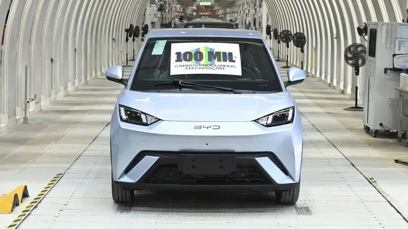 BYD ya ha fabricado 100 mil unidades en Brasil