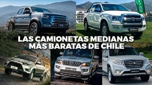 Top 10: Las camionetas medianas más baratas en Chile