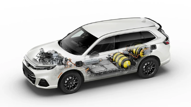 Honda CR-V e:FCEV cuenta con el sistema de propulsión eléctrica de Vitesco Technologies