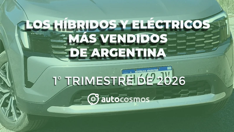 Los autos híbridos y eléctricos más vendidos en Argentina