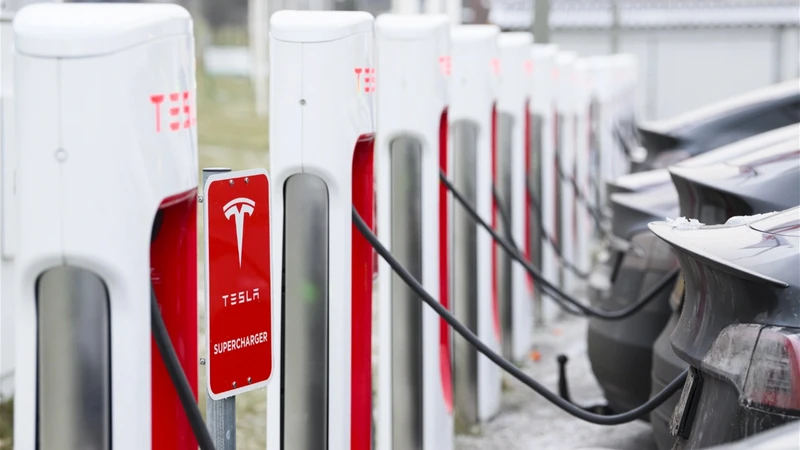 Red de supercargadores de Tesla resulta afectada por la huelga en Suecia
