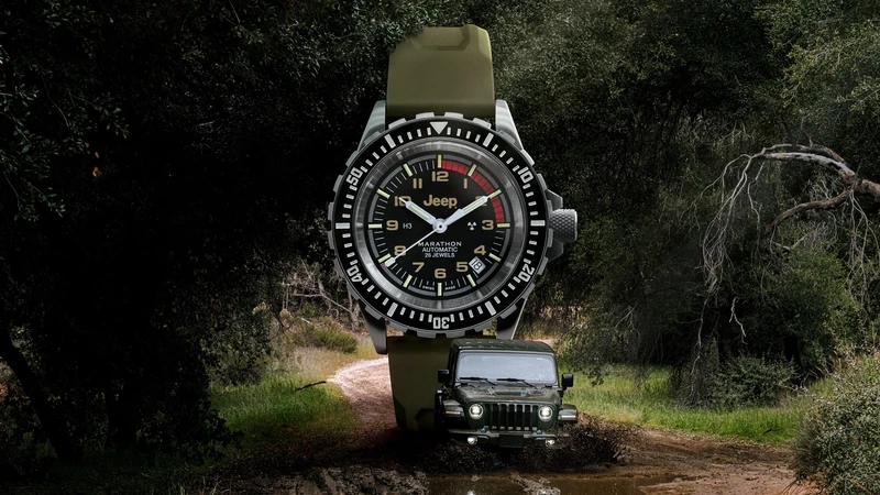 Jeep x Marathon, relojes inspirados en raíces militares