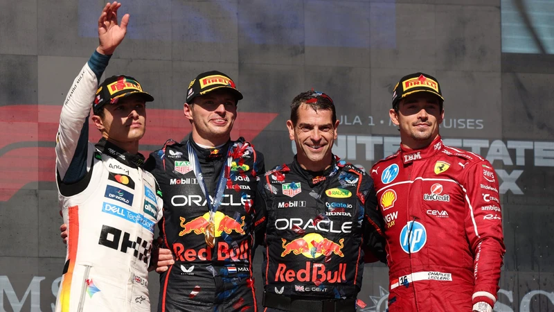 Fórmula 1 2025: Verstappen ganó el Gran Premio de Estados Unidos y barrió en Austin