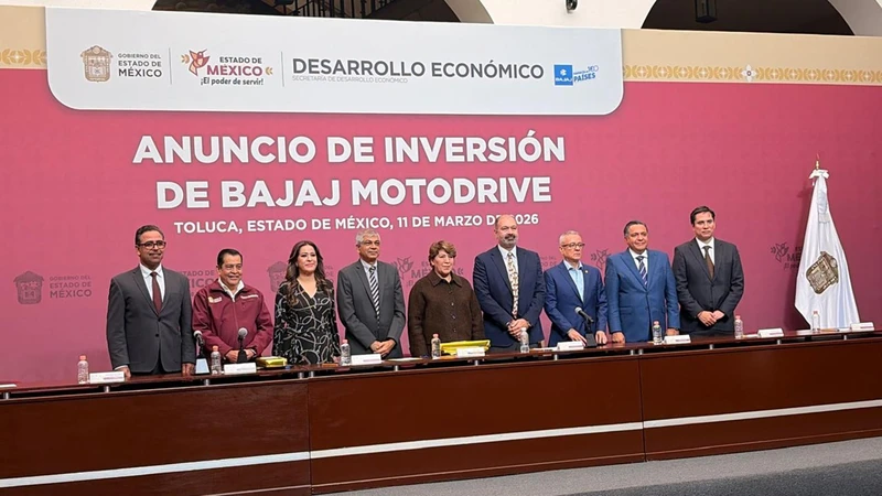 Bajaj invertirá 145 millones de dólares en una nueva planta de motos en Toluca