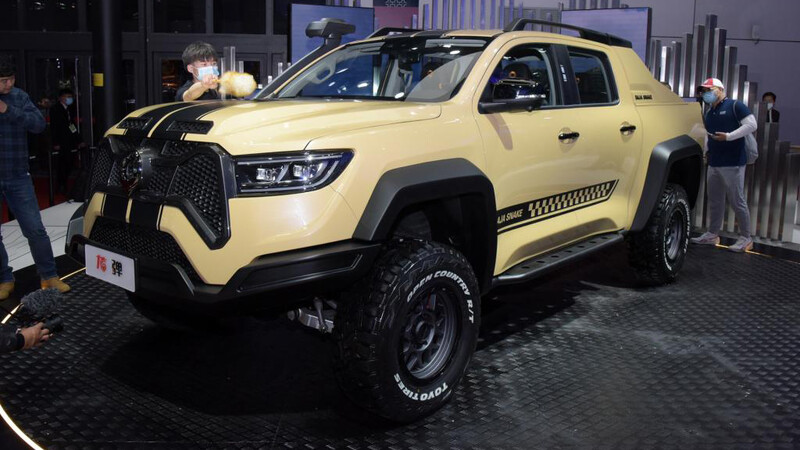 Poer Baja Snake, pick up del grupo Great Wall con aires de Ford y sello Shelby