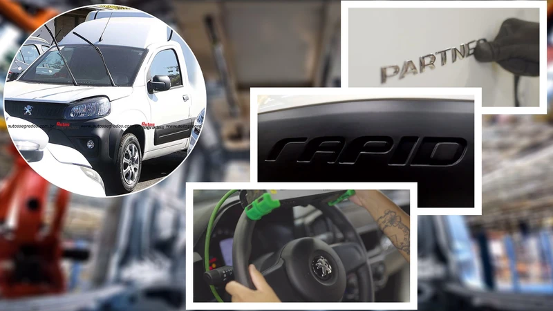 Peugeot Partner Rapid empieza a mostrarse