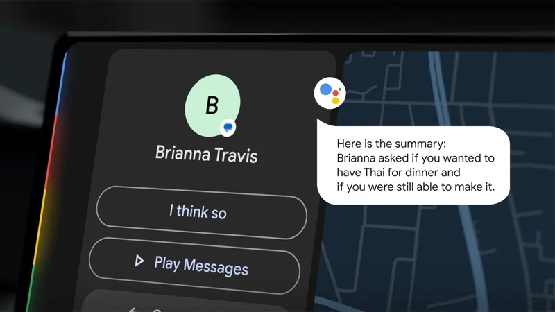 Android Auto usará IA para resumirte los mensajes de WhatsApp