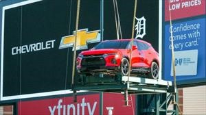 GM retira el Chevrolet Blazer "Hecho en México" exhibido en el estadio de los Detroit Tigers