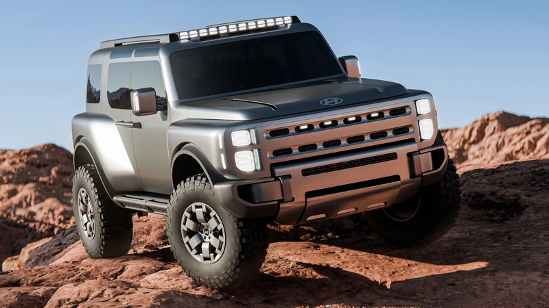 Hyundai Boulder Concept el 4x4 que debuta en el Auto Show de Nueva York 2026