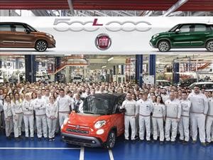 Fiat celebra medio millón de unidades del 500L