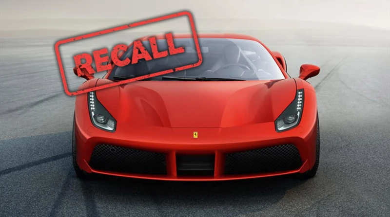 Ferrari llama urgente a revisión a varios modelos