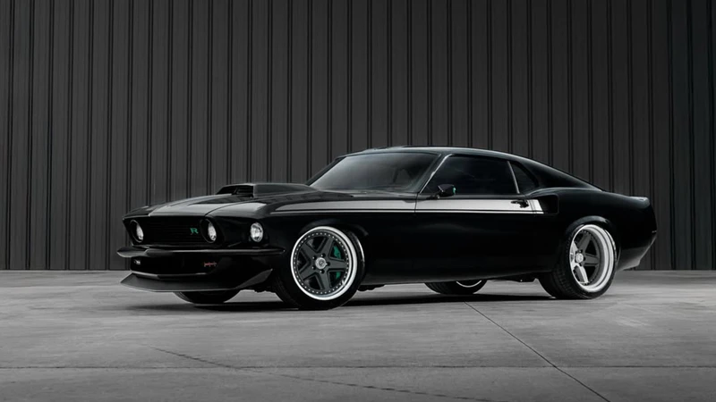 Ringbrothers Kingpin: el Ford Mustang Mach 1 de 800 hp que parece salido de John Wick