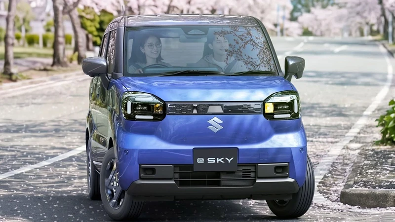Suzuki e-SKY, el pequeño kei car que logra 310 kilómetros de autonomía