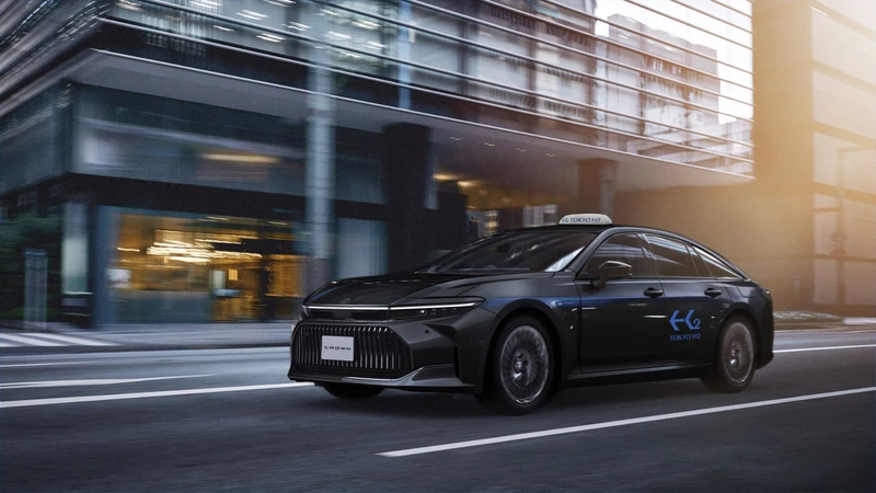 Toyota Crown FCEV, los taxis de hidrógeno que impulsan el Proyecto TOKYO H2