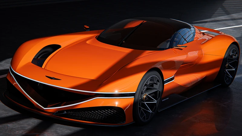 Genesis X Gran Berlinetta Vision GT Concept, así se materializa la belleza virtual