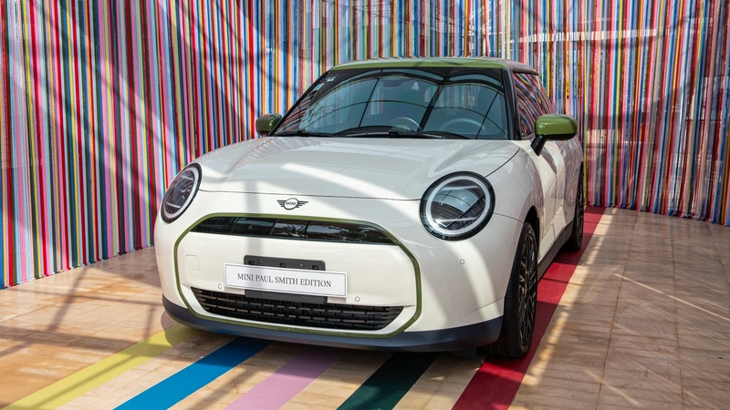 Mini Paul Smith Edition llega a México, la variante eléctrica suma motor a combustión