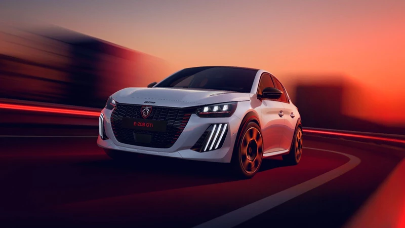 Peugeot presentó la versión de producción del esperado 208 E-GTI