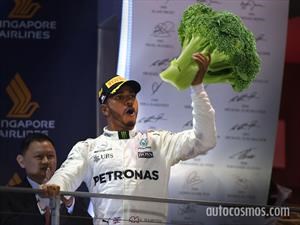 F1: Lewis Hamilton, el vegano más rápido del mundo