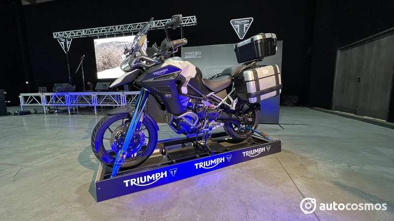 Triumph presenta en Chile la tercera generación de su maxi-trail insignia, la Tiger 1200