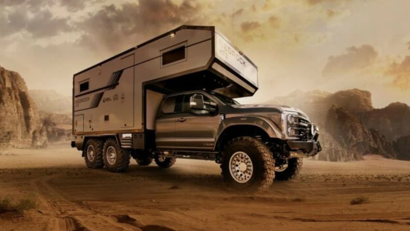 6×4 Krug Expedition Bedrock XT2, un camper todoterreno muy excesiva que nos encanta