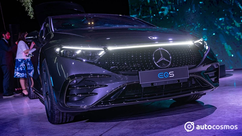 Mercedes Benz EQS en Chile, el buque insignia del futuro
