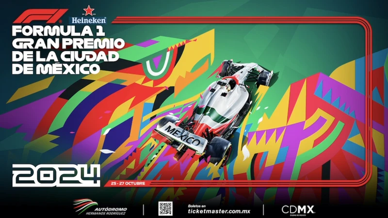Inicia la preventa de boletos para en Gran Premio de Fórmula 1 2024 en México