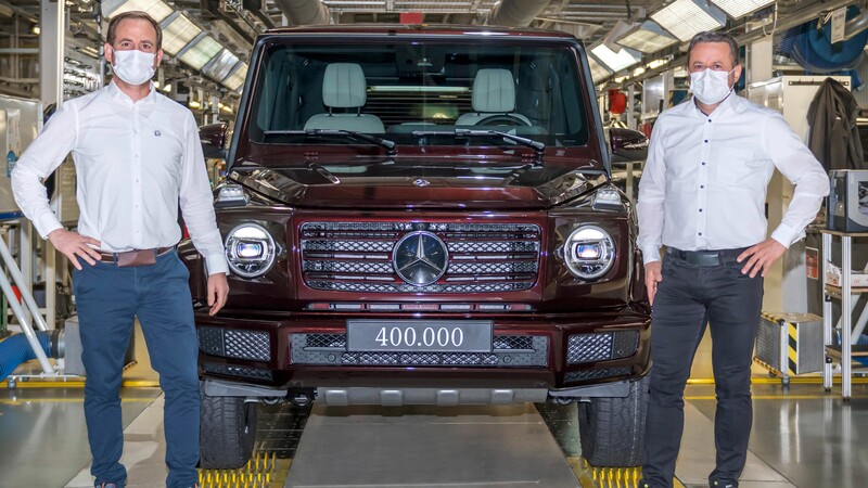 Mercedes-Benz registra 400,000 unidades producidas del Clase G