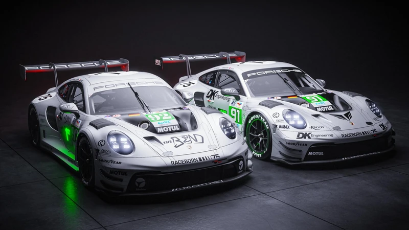 Porsche 911 GT3 R irá con decoración especial a las 24 Horas de Le Mans 2026