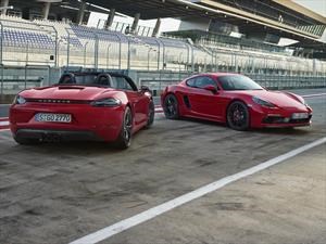 Porsche 718 Boxster GTS y 718 Cayman GTS ahora con mas potencia