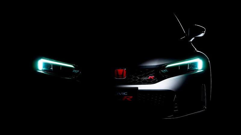Se devela la primer imagen del Honda Civic Type R 2023