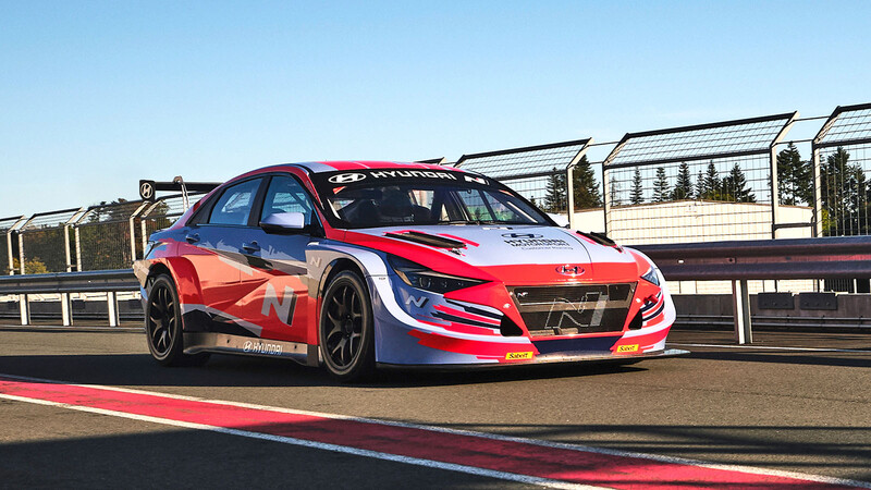 Hyundai Elantra N TCR 2021, variante deportiva para las pistas