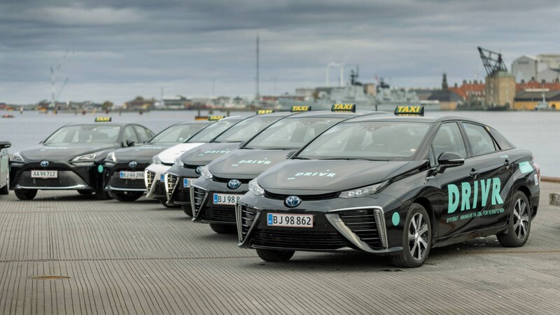Toyota Mirai, el auto a hidrógeno es el nuevo taxi de Dinamarca