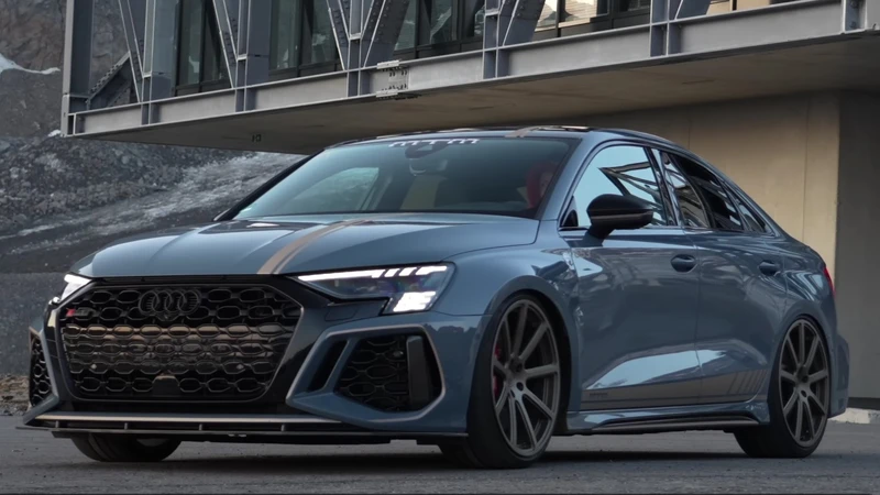 Video - Este Audi RS3 supera los 650 hp de potencia y acelera hasta los 300 km/h
