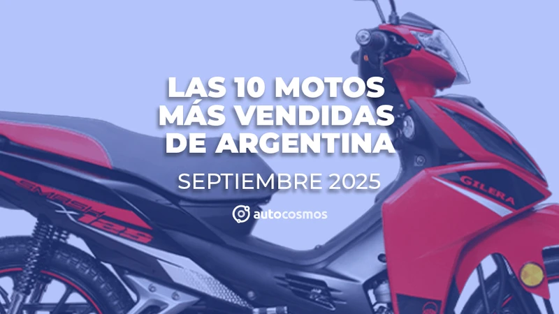 Las motos 0km más vendidas de Argentina en noviembre de 2025