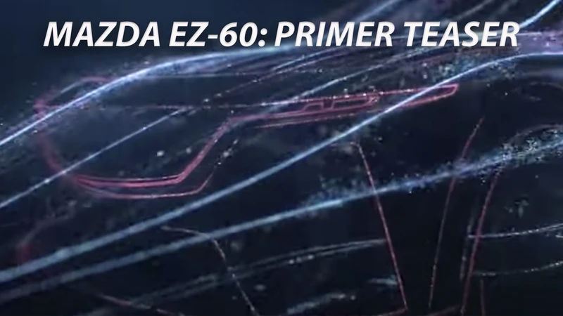 Video - Mazda EZ-60: primer adelanto del futuro SUV eléctrico de la marca japonesa