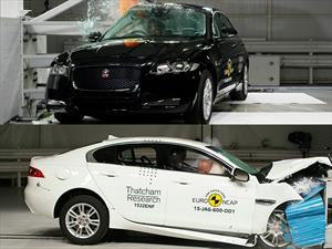 Jaguar XE y XF obtienen cinco estrellas en las pruebas de impacto de EuroNCAP