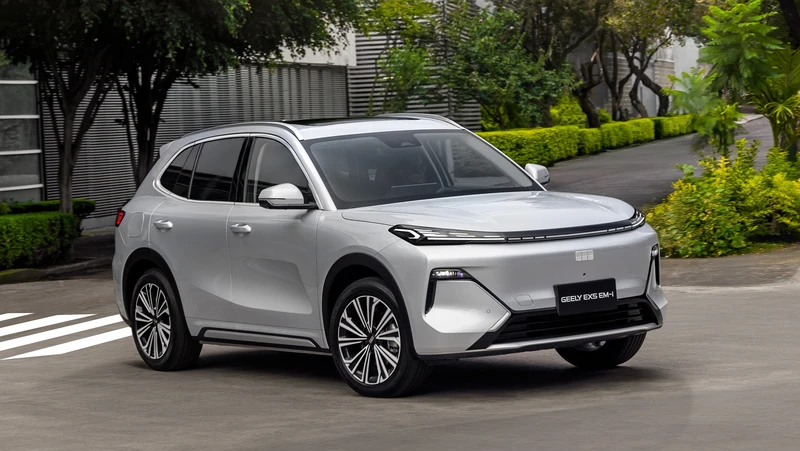 Geely EX5 EM-i logra cinco estrellas en las pruebas de Euro NCAP y ANCAP