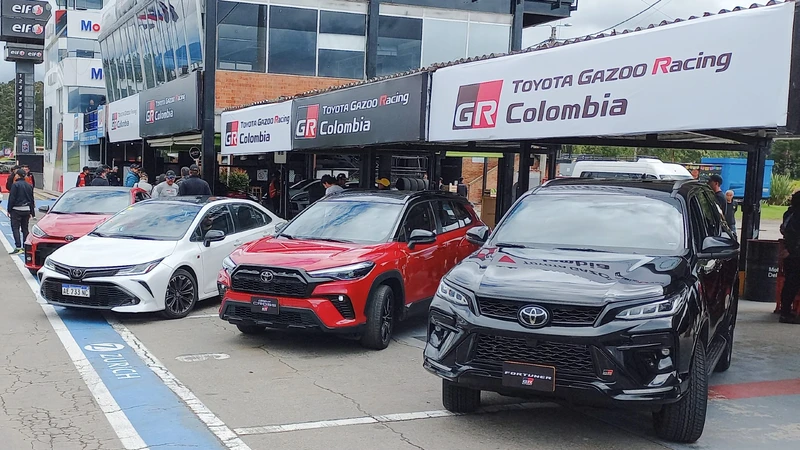 Toyota Gazoo Racing llega con seis modelos a Colombia