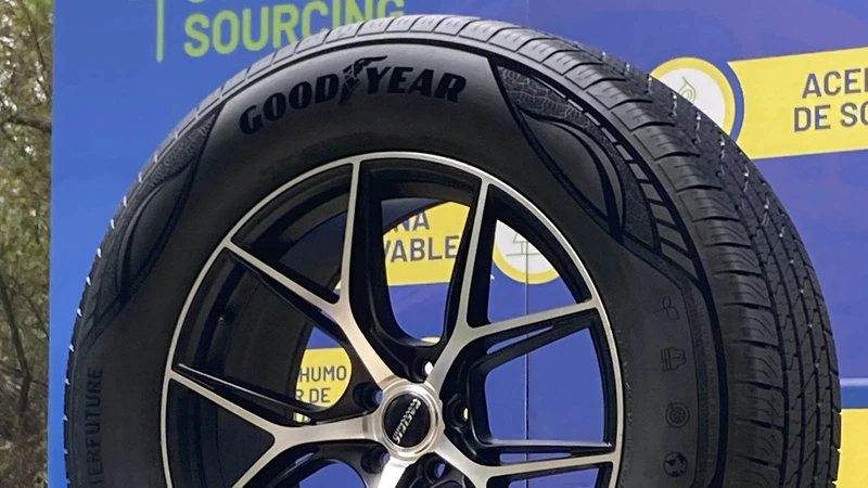 Goodyear presenta en Chile un prototipo de neumático ecológico