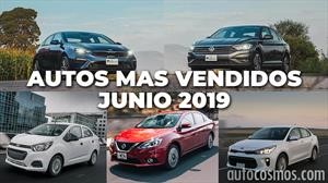Los 10 autos más vendidos en junio 2019